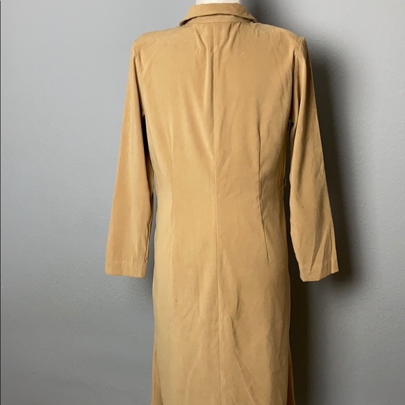 Tribeca Studio Tan Trench Coat - Picture 6 of 9